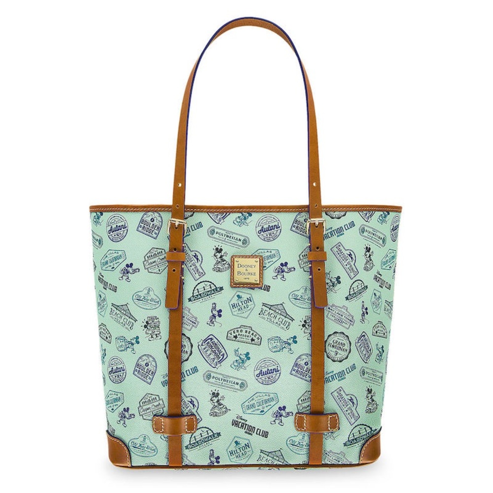 Dooney & Bourke Dvc Disney Vacation Club Shopper Tote Authentic Dvc Resorts